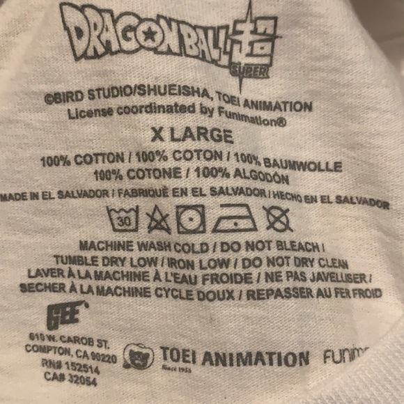 NWOT Dragon Ball Super Long Sleeve Shirts size XL - Picture 6 of 11